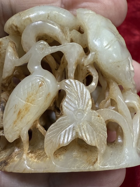 古玩玉器做舊仿古“玉爐頂”真品鑒賞圖