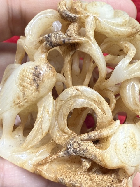 古玩玉器做舊仿古“玉爐頂”真品鑒賞圖