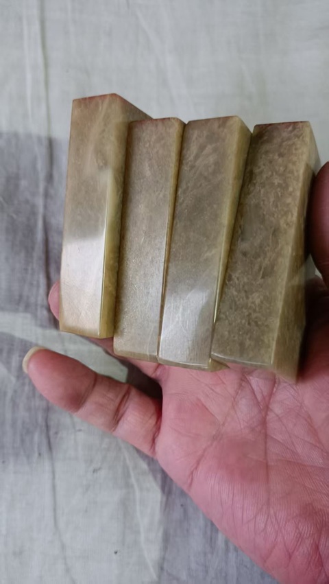 古玩玉器壽山石印真品鑒賞圖