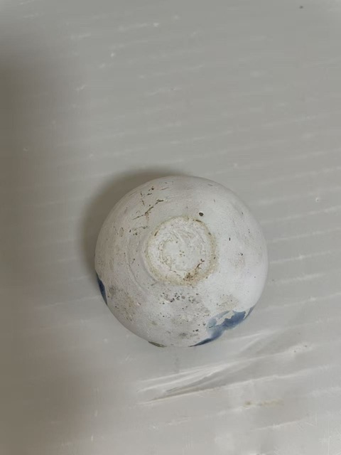 古玩陶瓷唐·三彩掛藍水盂拍賣，當前價格12000元