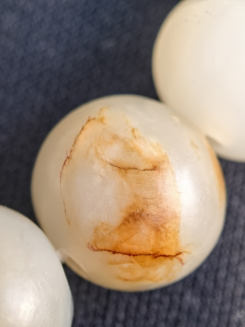 古玩玉器岫玉珠串真品鑒賞圖