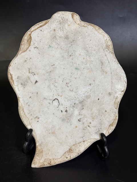 古玩陶瓷粉彩二喬圖瓷板真品鑒賞圖