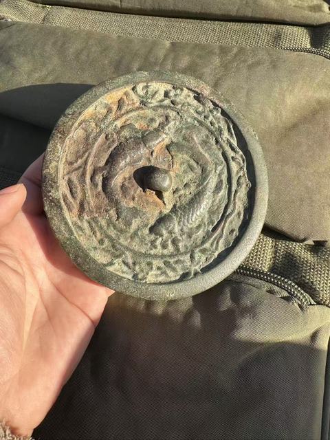 古玩銅器銅鏡真品鑒賞圖