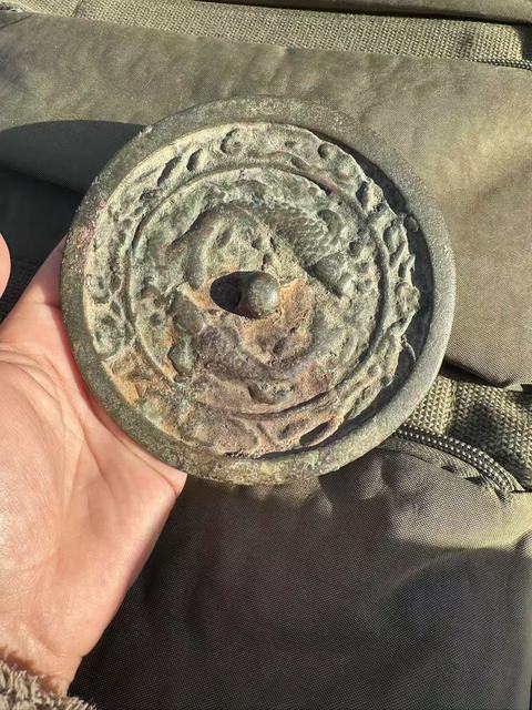 古玩銅器銅鏡真品鑒賞圖