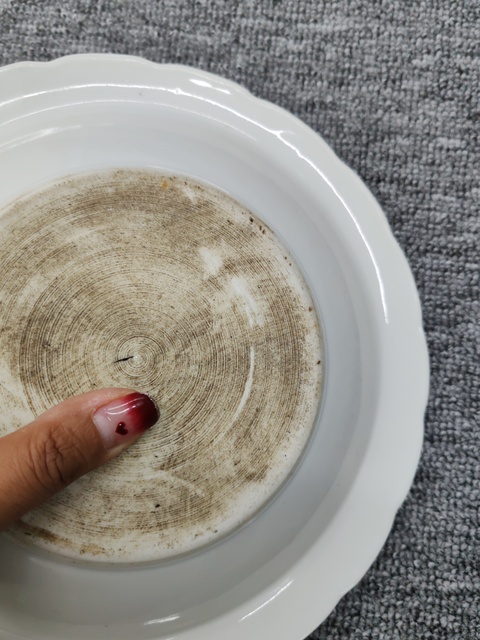 古玩陶瓷粉彩盤真品鑒賞圖