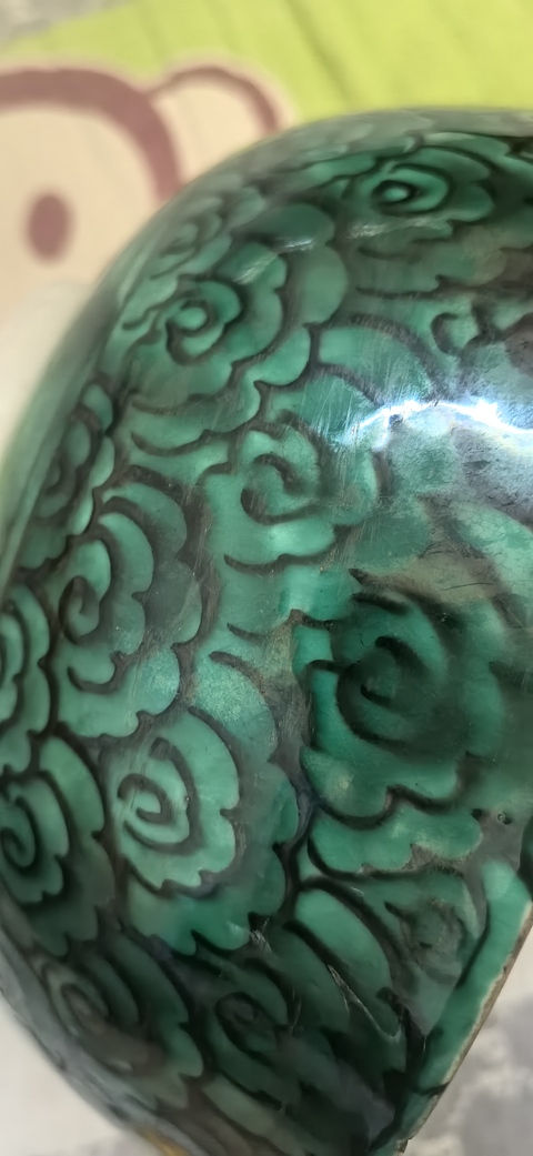 古玩陶瓷清晚期·日本明治·葡萄紋碗真品鑒賞圖