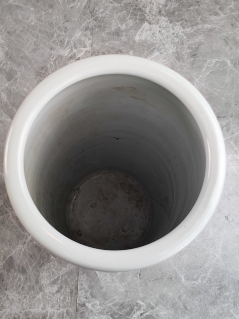 古玩陶瓷花鳥紋粉彩箭筒真品鑒賞圖