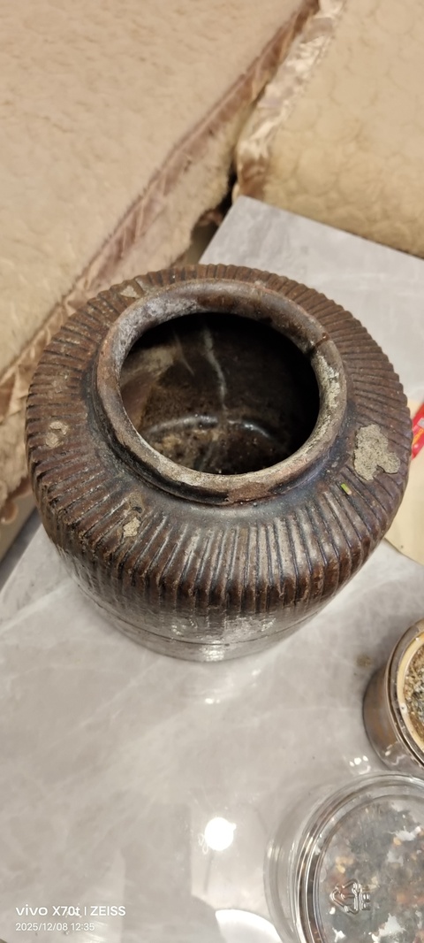 古玩陶瓷大泥條罐真品鑒賞圖