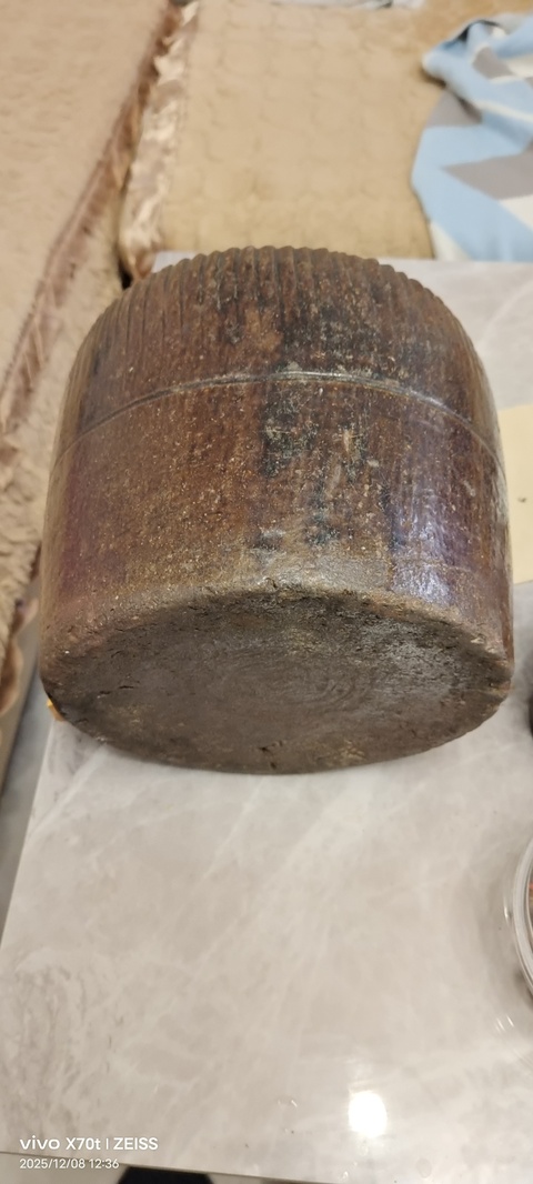 古玩陶瓷大泥條罐真品鑒賞圖