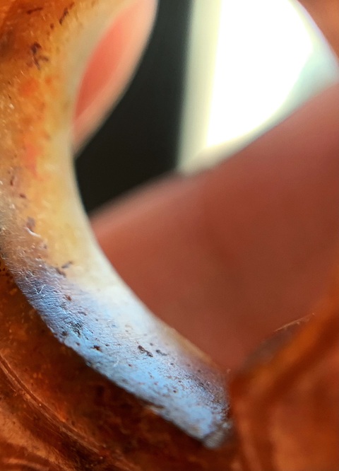 古玩玉器仿商代玉c型龍真品鑒賞圖