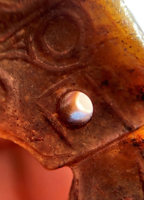 古玩玉器仿商代玉c型龍真品鑒賞圖