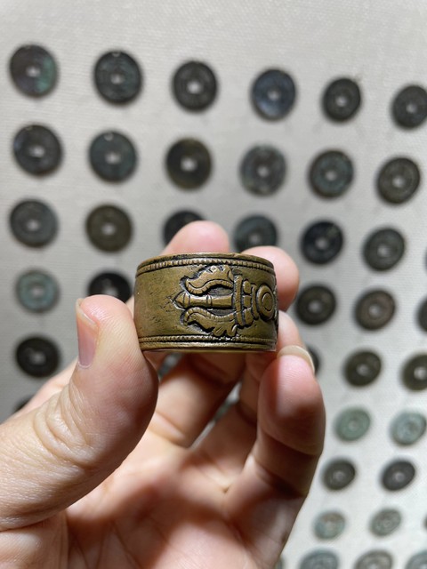 古玩雜項扳指真品鑒賞圖