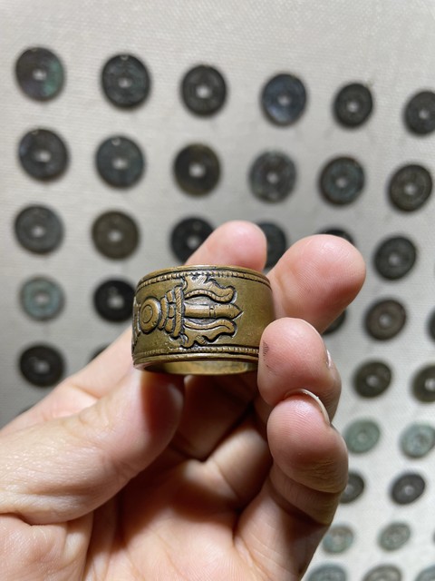 古玩雜項扳指真品鑒賞圖