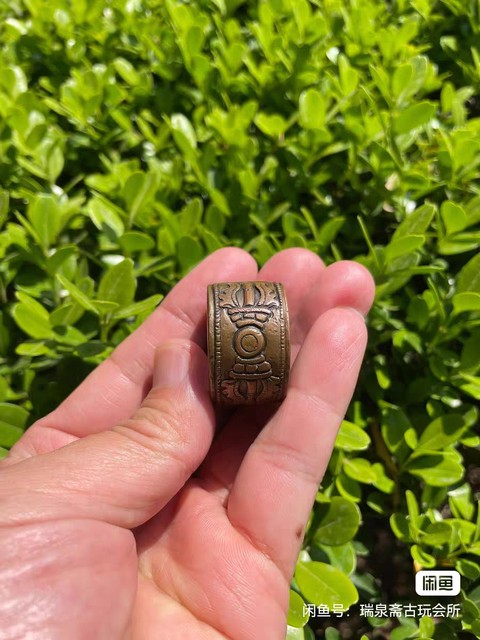 古玩雜項扳指真品鑒賞圖