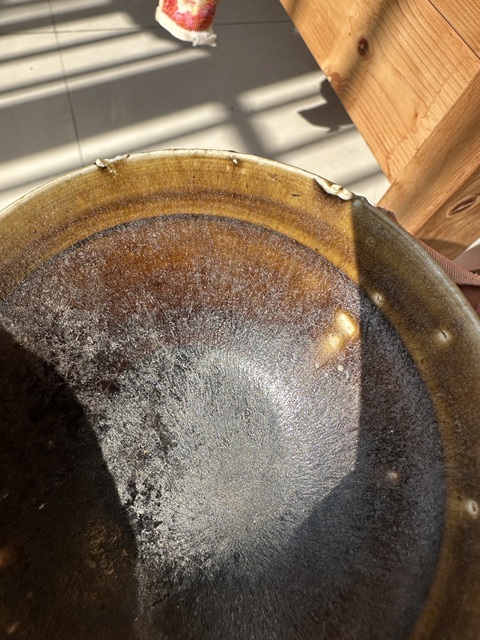 古玩陶瓷醬釉茶盞真品鑒賞圖