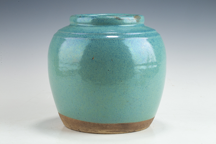 古玩陶瓷清·宜鈞釉罐拍賣，當前價格376元