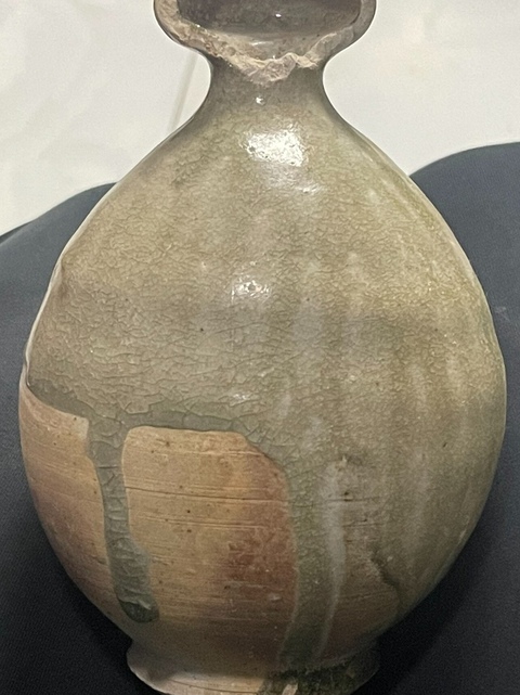 古玩陶瓷青釉葫蘆瓶真品鑒賞圖