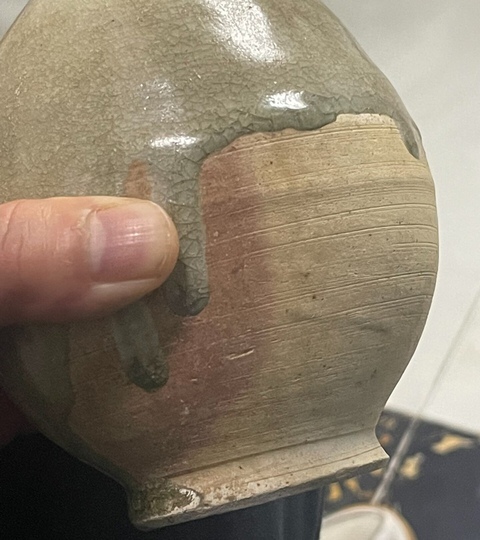 古玩陶瓷青釉葫蘆瓶真品鑒賞圖