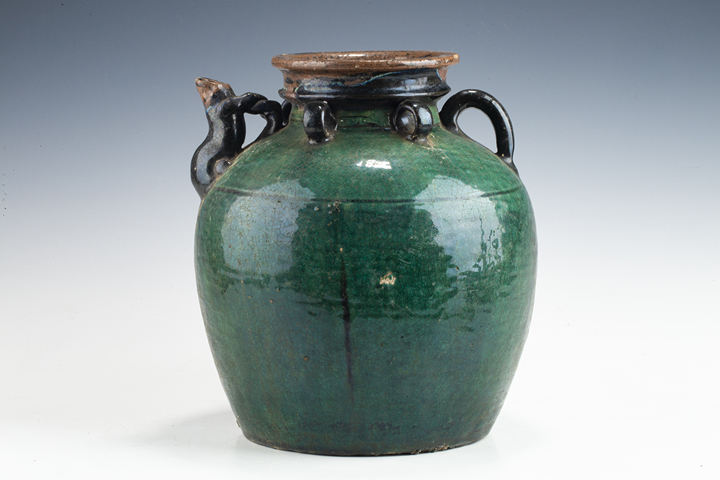 古玩陶瓷清末民初·綠釉四系壺
拍賣，當(dāng)前價(jià)格0元