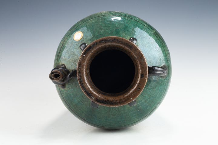 古玩陶瓷清末民初·綠釉四系壺
拍賣，當(dāng)前價(jià)格0元