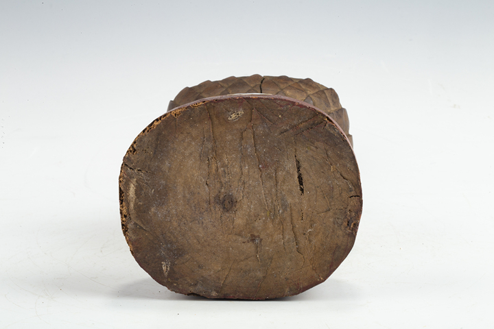 古玩雜項(xiàng)清·木雕禪定觀音造像真品鑒賞圖