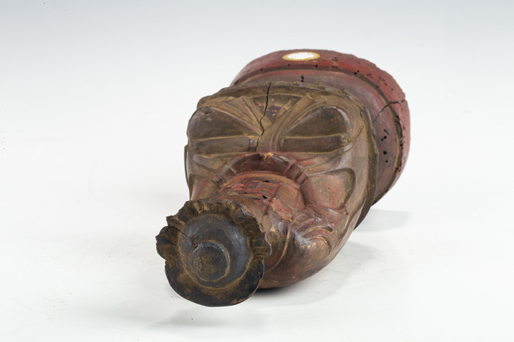 古玩雜項(xiàng)清·木雕禪定觀音造像真品鑒賞圖