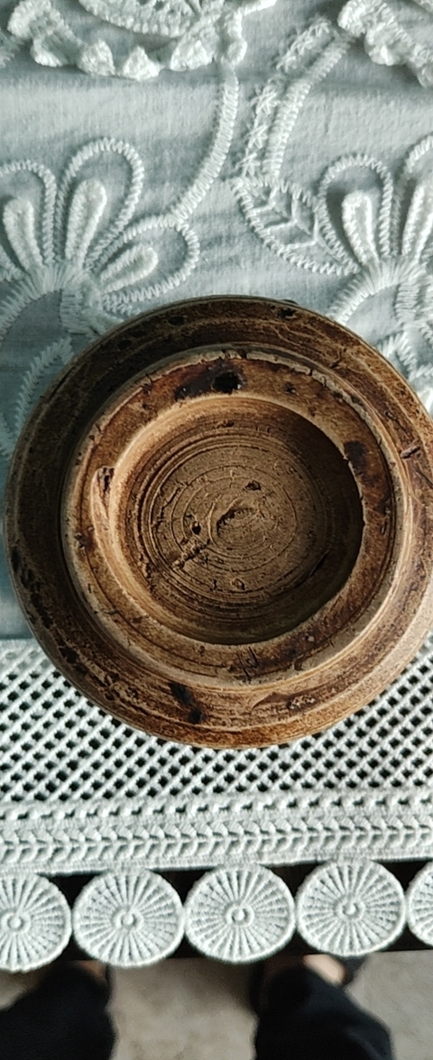 古玩陶瓷黑釉小罐真品鑒賞圖