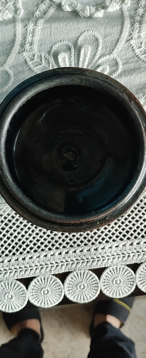 古玩陶瓷黑釉小罐真品鑒賞圖