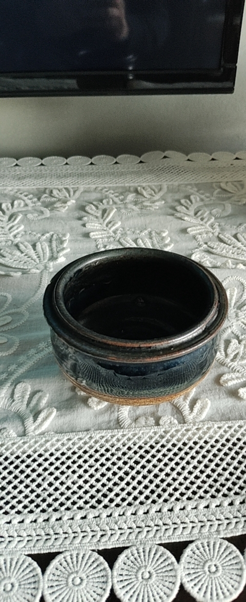 古玩陶瓷黑釉小罐真品鑒賞圖