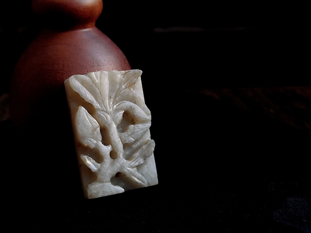 古玩玉器和田玉雕“帶板”真品鑒賞圖