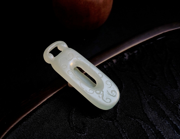 古玩玉器和田玉雕“提攜”真品鑒賞圖