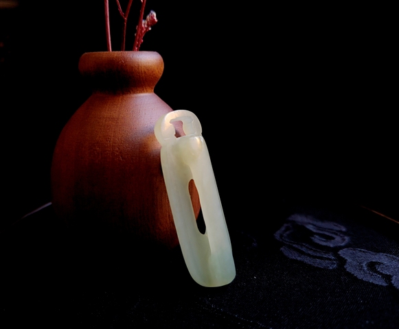 古玩玉器和田玉雕“提攜”真品鑒賞圖