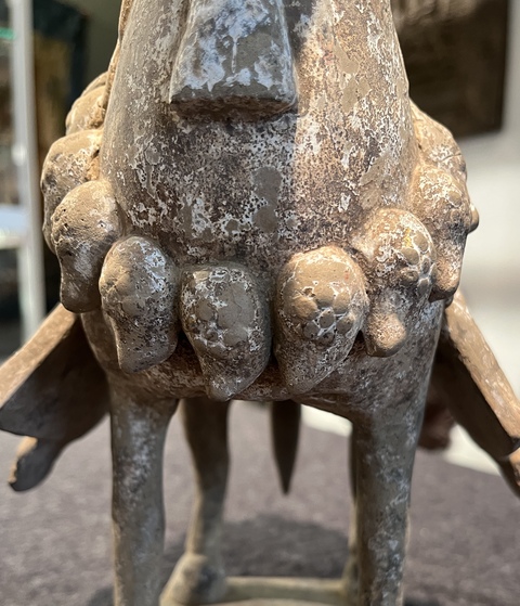 古玩陶瓷修北魏陶馬真品鑒賞圖