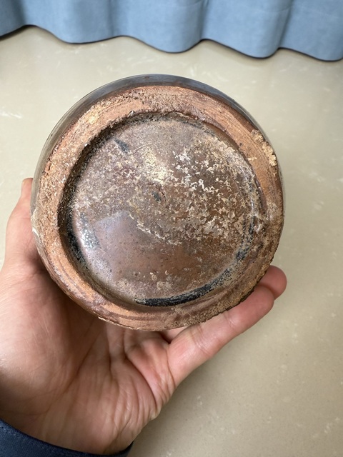 古玩陶瓷磁州窯雙色釉梅瓶真品鑒賞圖