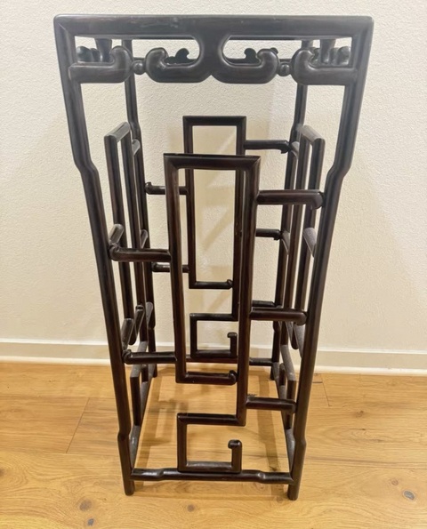 古玩雜項花幾真品鑒賞圖