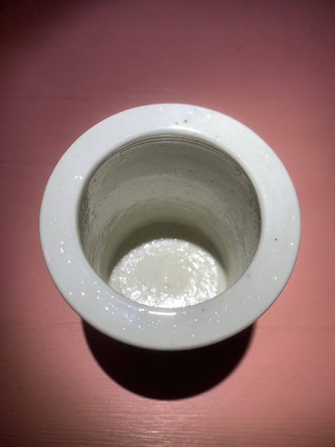 古玩陶瓷太師少保筆筒真品鑒賞圖