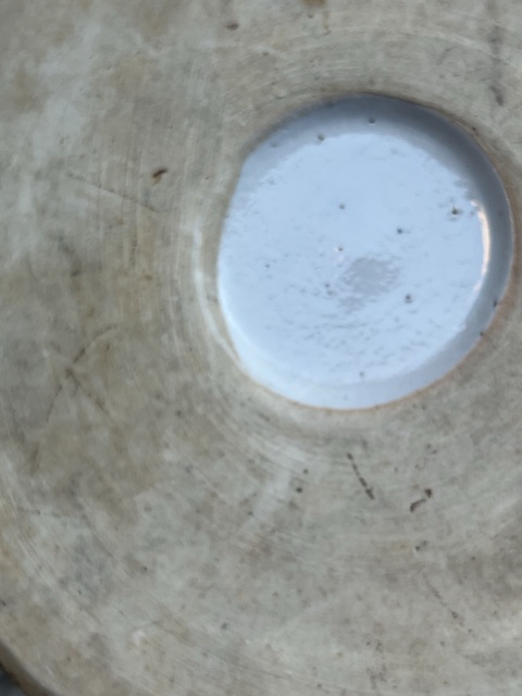 古玩陶瓷藍釉龍紋洗真品鑒賞圖