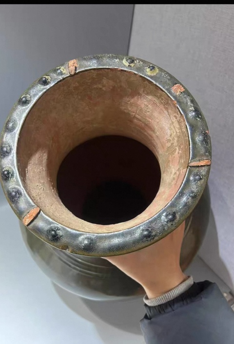 古玩陶瓷漢綠釉真品鑒賞圖