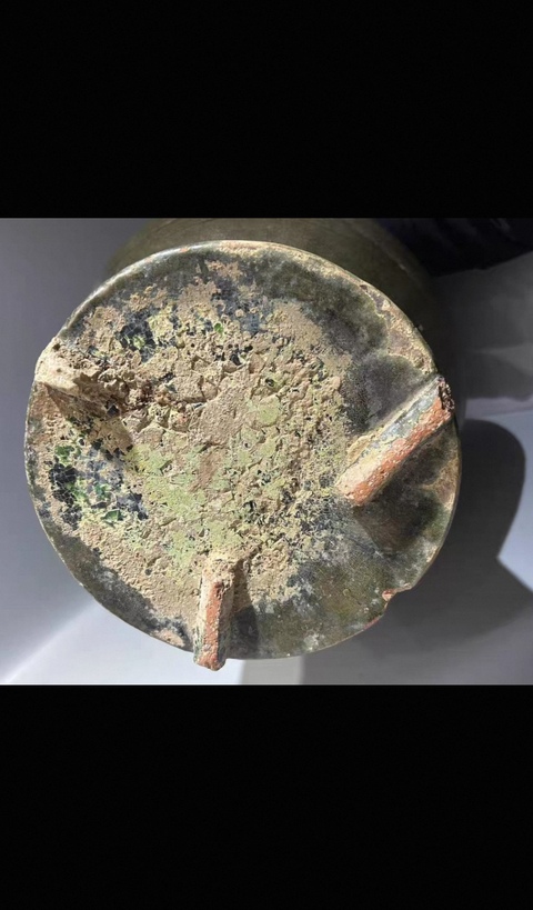 古玩陶瓷漢綠釉真品鑒賞圖