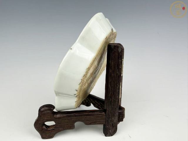 古玩陶瓷雍正粉彩花口洗真品鑒賞圖