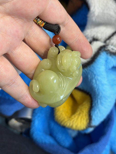 古玩玉器玉獸真品鑒賞圖