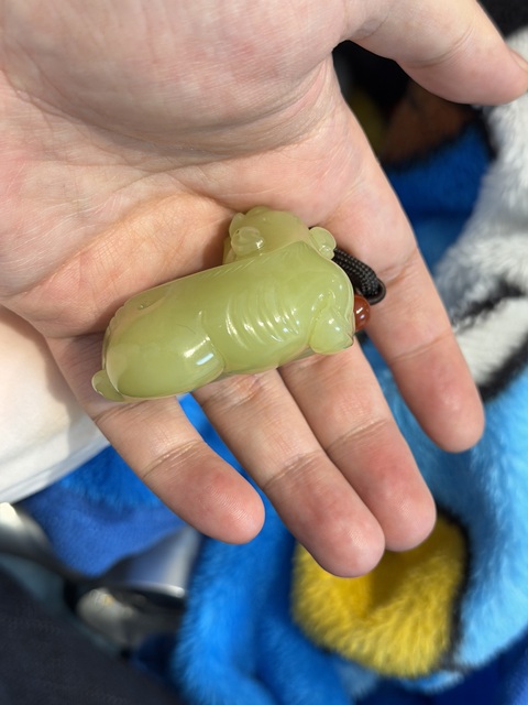 古玩玉器玉獸真品鑒賞圖