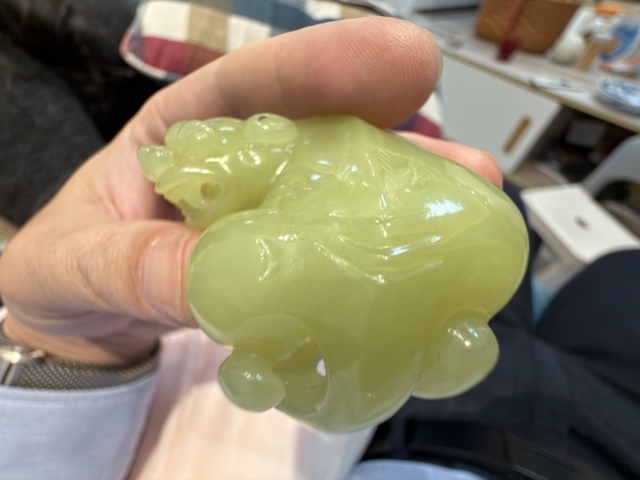 古玩玉器玉獸真品鑒賞圖