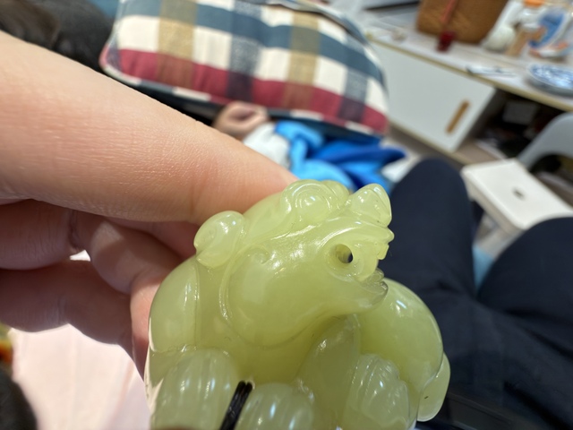 古玩玉器玉獸真品鑒賞圖