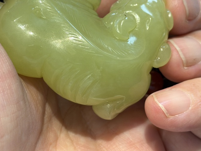 古玩玉器玉獸真品鑒賞圖