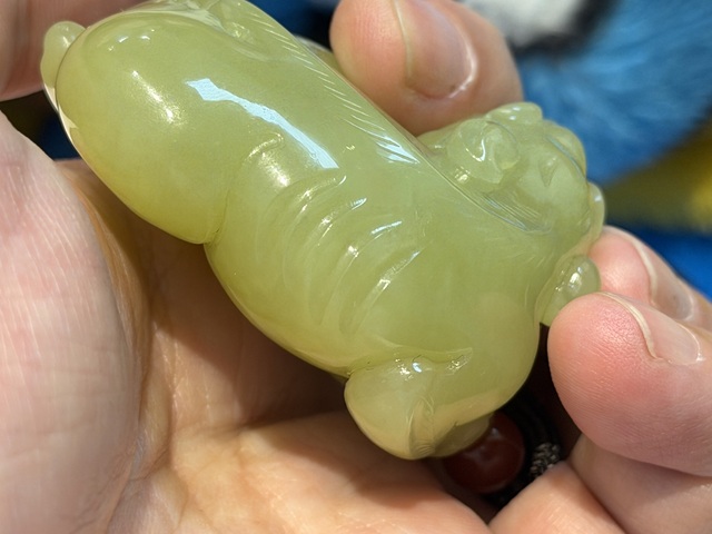 古玩玉器玉獸真品鑒賞圖