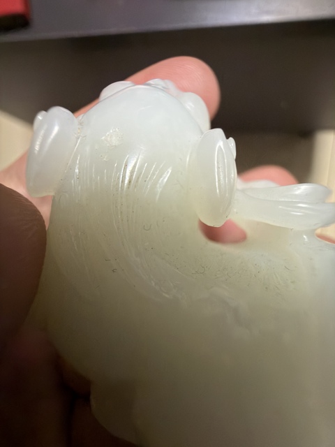 古玩玉器瑞獸真品鑒賞圖