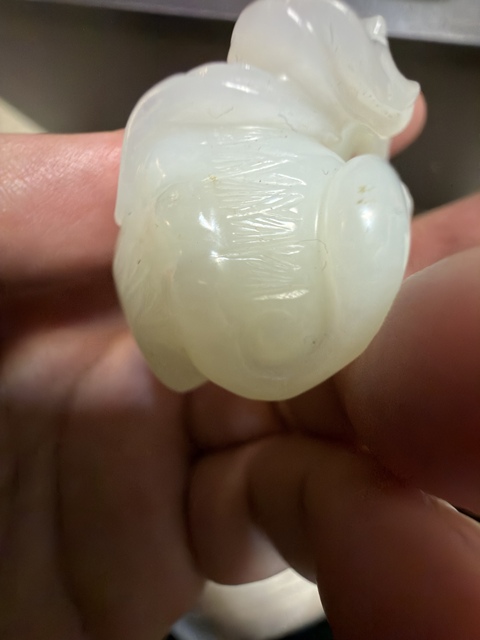 古玩玉器瑞獸真品鑒賞圖