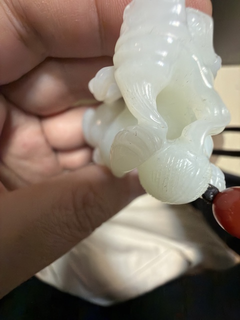 古玩玉器瑞獸真品鑒賞圖