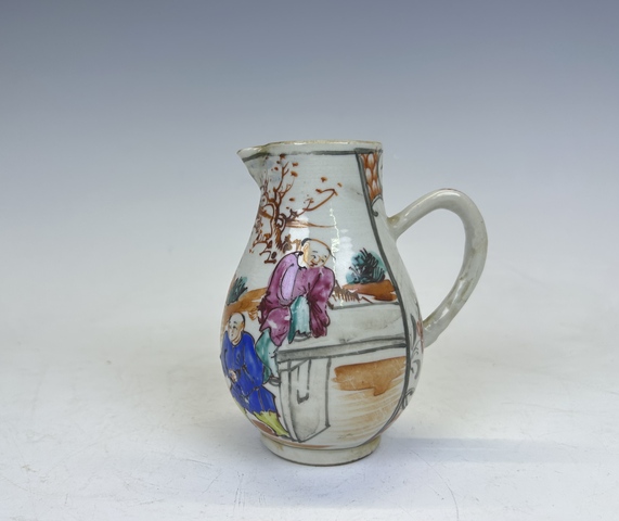 古玩陶瓷乾隆·廣彩滿大人奶壺拍賣，當前價格0元